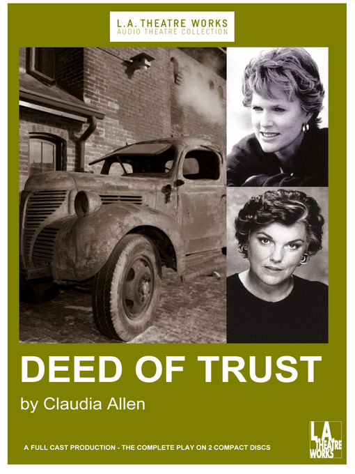 Title details for Deed of Trust by Claudia Allen - Available